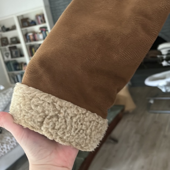 Super rare vintage Shanhouse sports outerwear suede and Sherpa coat - Picture 4 of 7